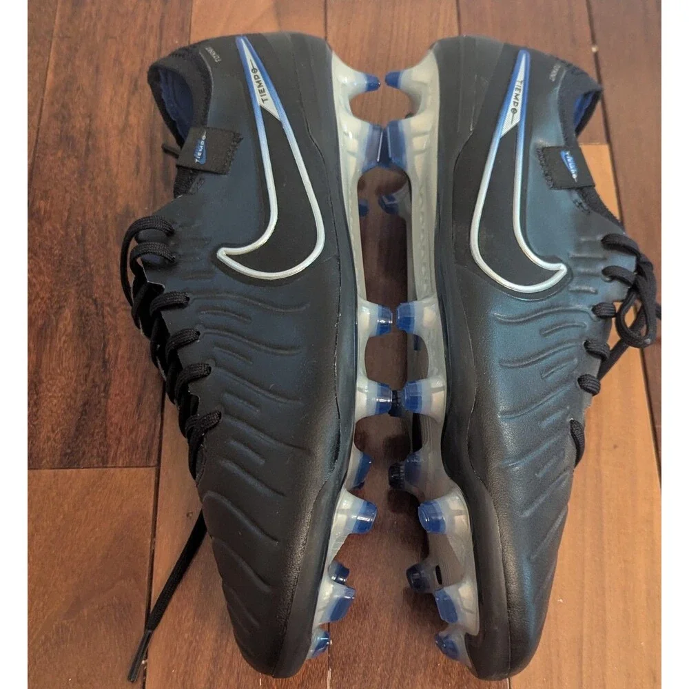 Nike Tiempo Legend 10 X Elite FG Black/Hyper Royal Mens Football Boots Mens 9